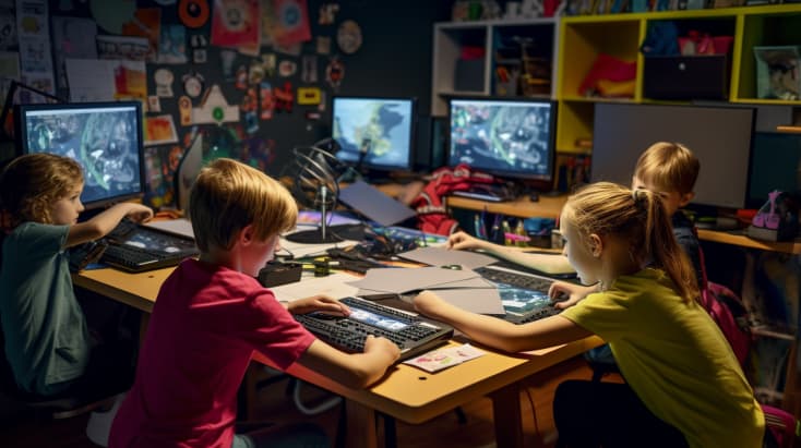 Criação de Games Kids